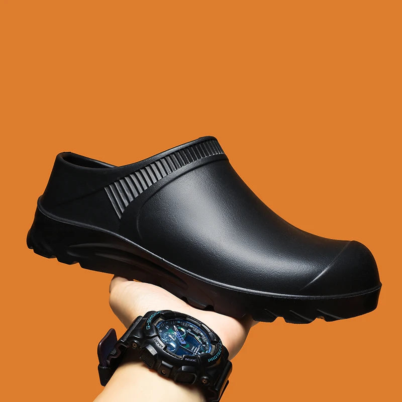 Summer Chef Shoes Anti Slip and Oil Proof Work Shoes Lazy Slippers Casual Men Slippers Women Fashion Shoes Sports Shoes