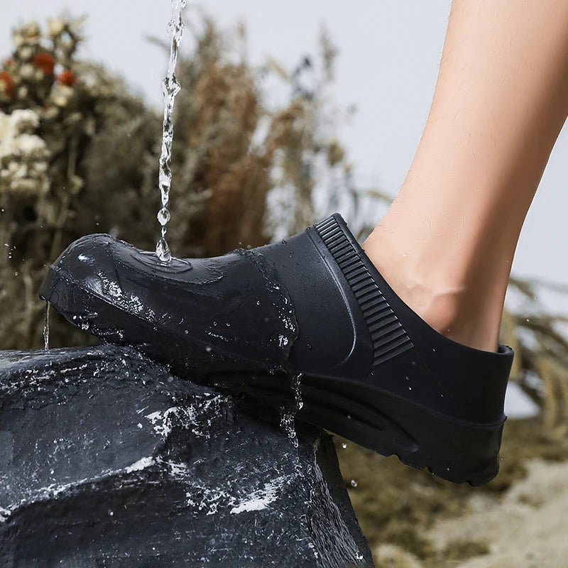 Summer Chef Shoes Anti Slip and Oil Proof Work Shoes Lazy Slippers Casual Men Slippers Women Fashion Shoes Sports Shoes